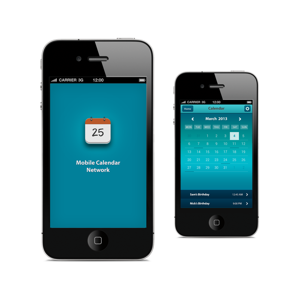 Calendar Mobile App